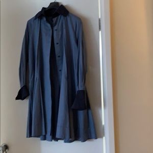 A lovely blue dress very versatile by Rachel